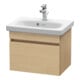 Duravit Meuble sous-lavabo Comp DuraStyle 50x36,8 cm, chêne naturel, 1 tiroir-1