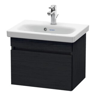 Duravit Meuble sous lavabo Comp DuraStyle 50x36,8 cm, chêne noir, 1 tiroir