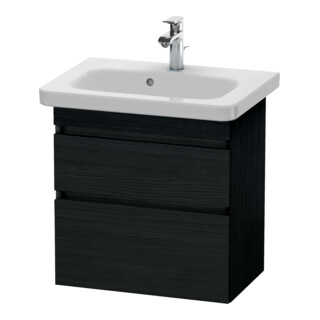 Duravit Meuble sous-lavabo Comp DuraStyle 58x36,8 cm, blanc œuf, 2 tiroirs, suspendu