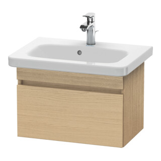 Duravit Meuble sous-lavabo Comp DuraStyle 58x36,8 cm, chêne naturel, 1 tiroir