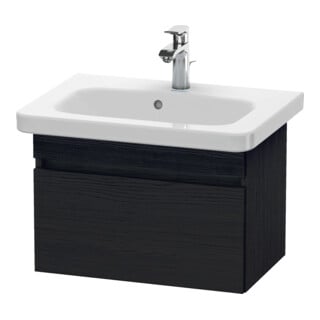 Duravit Meuble sous lavabo Comp DuraStyle 58x36,8 cm, chêne noir, 1 tiroir