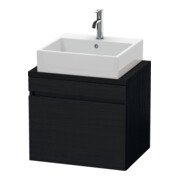 Duravit Meuble sous lavabo Comp DuraStyle 60x47,8 cm, blanc œuf, 1 tiroir, pour console