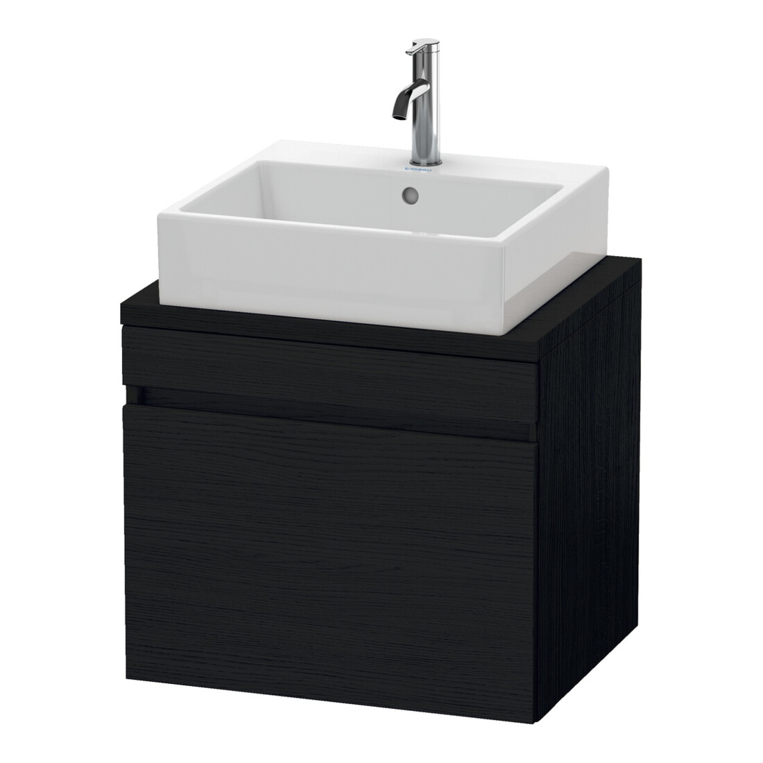 Duravit Meuble sous lavabo Comp DuraStyle 60x47,8 cm, blanc œuf, 1 tiroir, pour console
