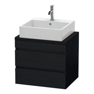 Duravit Meuble sous-lavabo Comp DuraStyle 60x47,8 cm, blanc œuf, 2 tiroirs, suspension