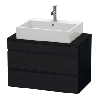 Duravit Meuble sous-lavabo Comp DuraStyle 80x47,8 cm, blanc œuf, avec 2 tiroirs