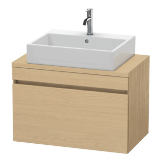 Duravit Meuble sous-lavabo Comp DuraStyle 80x47,8 cm, chêne naturel, 1 tiroir