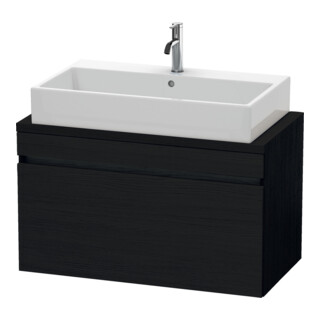 Duravit Meuble sous lavabo Comp DuraStyle 90x47,8 cm, blanc œuf, pour console, 1 tiroir