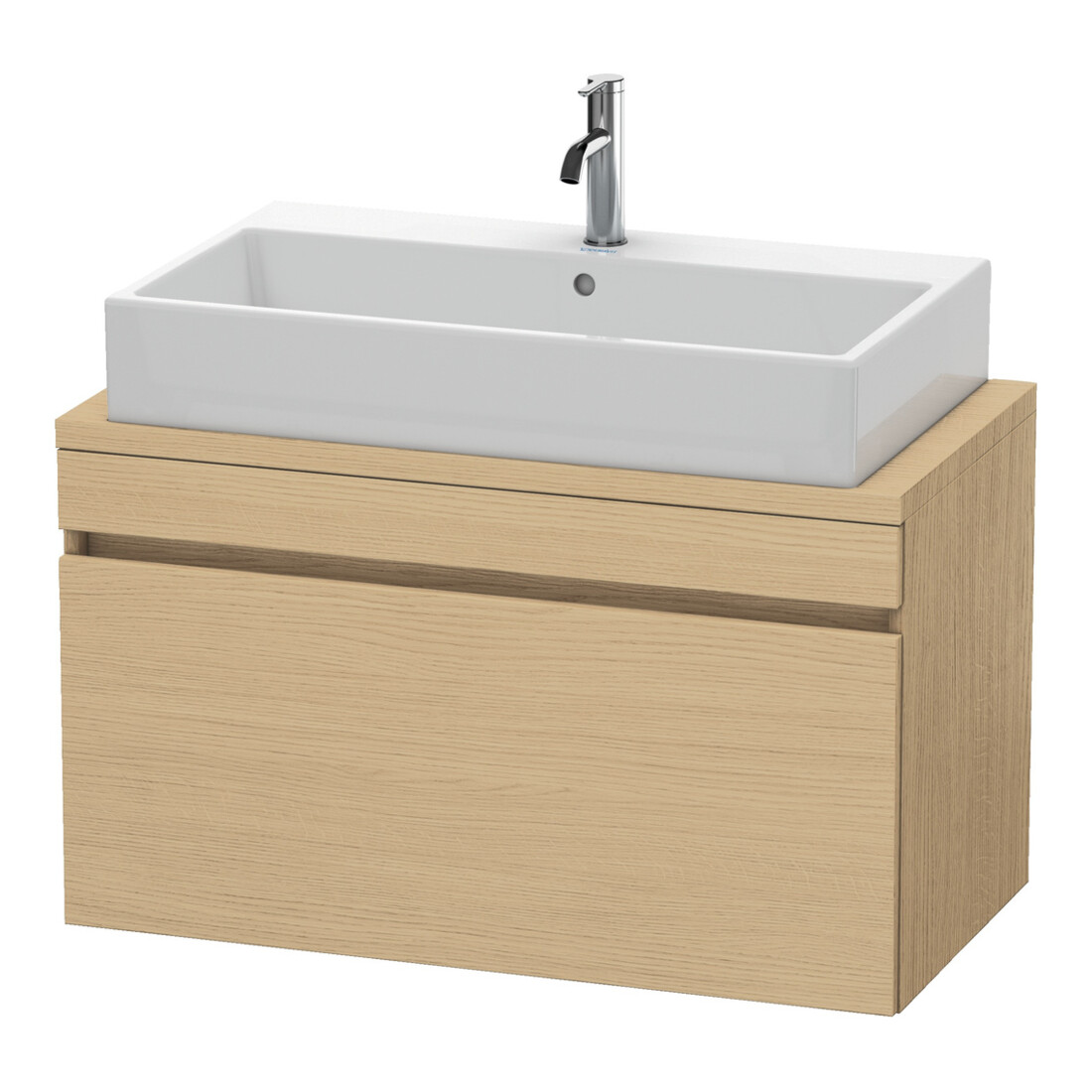 Duravit Meuble sous-lavabo Comp DuraStyle 90x47,8 cm, chêne naturel, 1 tiroir