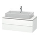 Duravit Meuble sous-lavabo Compact L-Cube 102x47,7 cm, blanc mat, 2 tiroirs-1