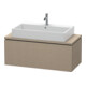 Duravit Meuble sous lavabo Compact L-Cube 102x47,7 cm, blanc, pour console, 1 tiroir-1