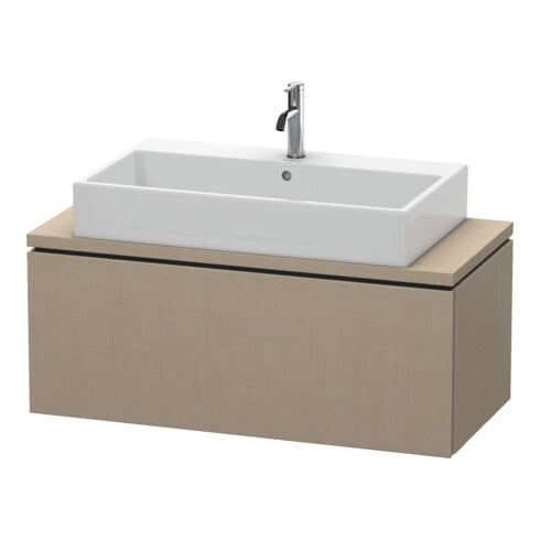 Duravit Meuble sous lavabo Compact L-Cube 102x47,7 cm, blanc, pour console, 1 tiroir