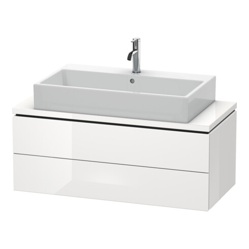 Duravit Meuble sous lavabo Compact L-Cube 102x47,7 cm, E d geb., pour console, 2 tiroirs