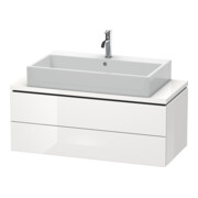 Duravit Meuble sous lavabo Compact L-Cube 102x47,7 cm, E d geb., pour console, 2 tiroirs-5