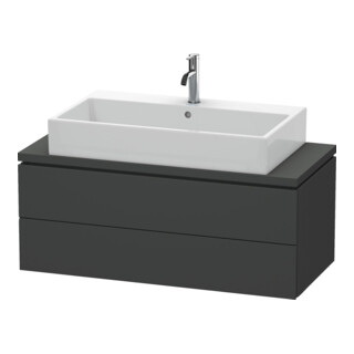 Duravit Meuble sous-lavabo Compact L-Cube 102x47,7 cm, graph ma, 2 tiroirs