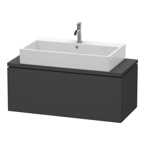 Duravit Meuble sous lavabo Compact L-Cube 102x47,7 cm, graph ma, f Kons, 1 tiroir
