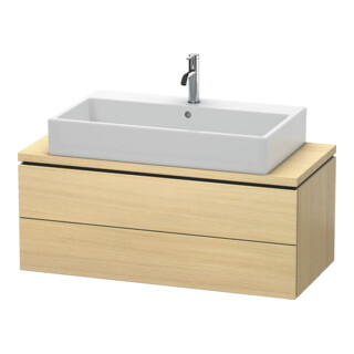 Duravit Meuble sous-lavabo Compact L-Cube 102x47,7 cm, méd. chêne, 2 tiroirs