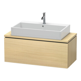 Duravit Meuble sous lavabo Compact L-Cube 102x47,7 cm, méd. chêne, p. console, 1 tiroir