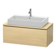 Duravit Meuble sous lavabo Compact L-Cube 102x47,7 cm, méd. chêne, p. console, 1 tiroir-1