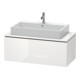 Duravit Meuble sous lavabo Compact L-Cube 102x47,7 cm, noyer, 1 tiroir, pour console-4