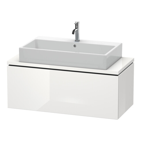 Duravit Meuble sous lavabo Compact L-Cube 102x47,7 cm, noyer, 1 tiroir, pour console
