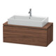 Duravit Meuble sous-lavabo Compact L-Cube 102x47,7 cm, noyer foncé, 2 tiroirs-1