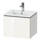 Duravit Meuble sous lavabo Compact L-Cube 52x42,1x40 cm, 1 tiroir, blanc, surface mate