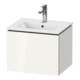 Duravit Meuble sous lavabo Compact L-Cube 52x42,1x40 cm, 1 tiroir, suspendu, blanc brillant-1