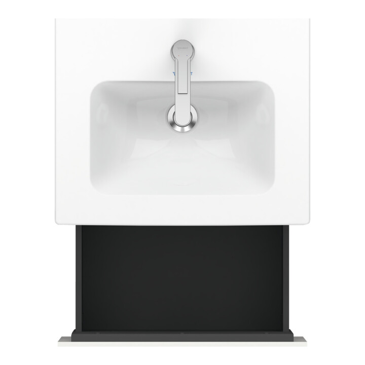 Duravit Meuble sous lavabo Compact L-Cube 52x42,1x40 cm, 1 tiroir, suspendu, blanc brillant