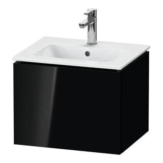 Duravit Meuble sous-lavabo Compact L-Cube 52x42,1x40 cm, 1 tiroir, suspendu, blanc brillant