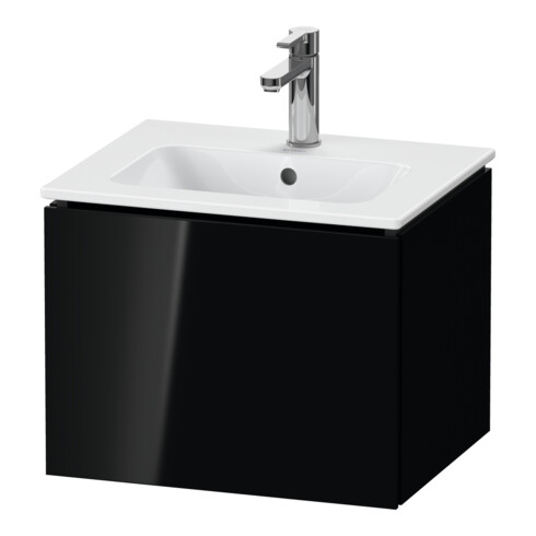 Duravit Meuble sous-lavabo Compact L-Cube 52x42,1x40 cm, 1 tiroir, suspendu, blanc brillant
