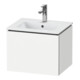 Duravit Meuble sous lavabo Compact L-Cube 52x42,1x40 cm, 1 tiroir, suspendu, blanc mat-1