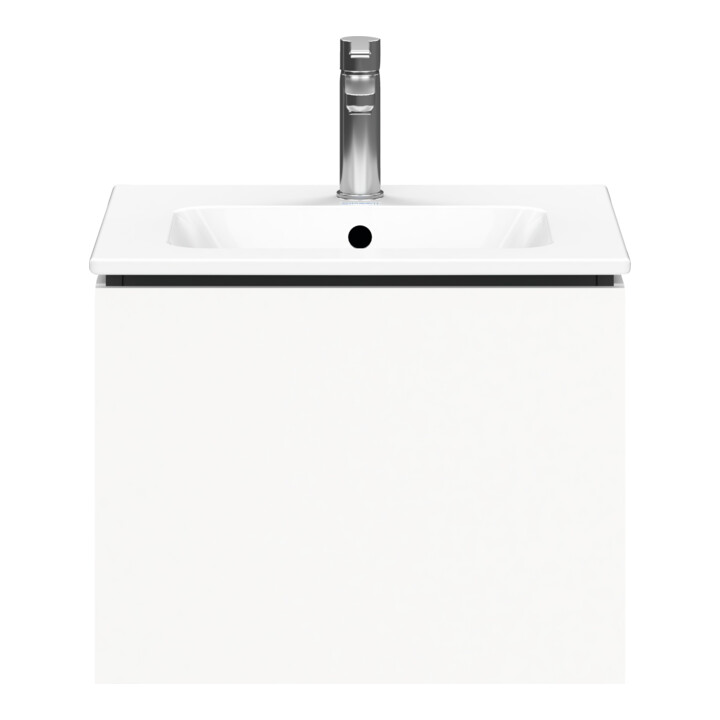 Duravit Meuble sous lavabo Compact L-Cube 52x42,1x40 cm, 1 tiroir, suspendu, blanc mat