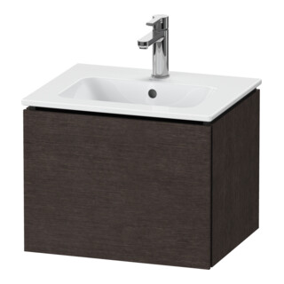 Duravit Meuble sous-lavabo Compact L-Cube 52x42,1x40 cm, 1 tiroir, suspendu, blanc mat