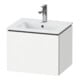 Duravit Meuble sous lavabo Compact L-Cube 52x42,1x40 cm, 1 tiroir, suspendu, blanc mat-1