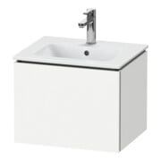 Duravit Meuble sous lavabo Compact L-Cube 52x42,1x40 cm, 1 tiroir, suspendu, blanc mat