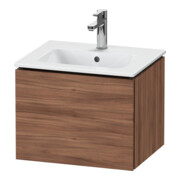 Duravit Meuble sous lavabo Compact L-Cube 52x42,1x40 cm, 1 tiroir, suspendu, noyer naturel