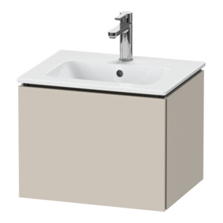 Duravit Meuble sous lavabo Compact L-Cube 52x42,1x40 cm, 1 tiroir, suspendu, taupe mat