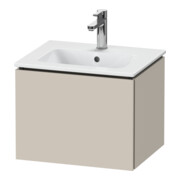 Duravit Meuble sous lavabo Compact L-Cube 52x42,1x40 cm, 1 tiroir, suspendu, taupe mat