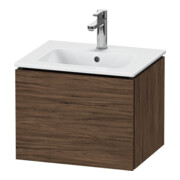 Duravit Meuble sous-lavabo Compact L-Cube 52x42,1x40cm, 1 tiroir, suspendu, noyer foncé-1
