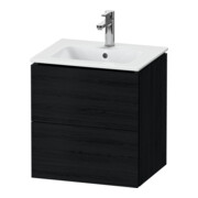 Duravit Meuble sous-lavabo Compact L-Cube 52x42,1x55cm, 2 tiroirs, suspendu, blanc œuf-1