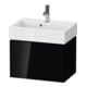 Duravit Meuble sous-lavabo Compact L-Cube 58,4x39,1x39,4 cm, 1 tiroir, suspendu, blanc brillant-1