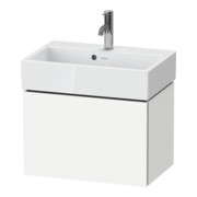 Duravit Meuble sous-lavabo Compact L-Cube 58,4x39,1x39,4 cm, 1 tiroir, suspendu, blanc mat