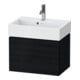 Duravit Meuble sous-lavabo Compact L-Cube 58,4x39,1x39,4 cm, 1 tiroir, suspendu, blanc œuf-1