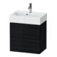 Duravit Meuble sous lavabo Compact L-Cube 58,4x39,1x54,4cm, 2 tiroirs, suspendu, blanc œuf-1