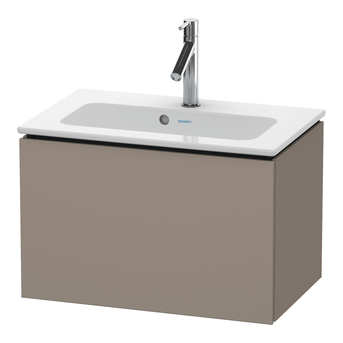 Duravit Meuble sous-lavabo Compact L-Cube 62x39,1 cm, bas, 1 tiroir, suspendu