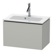 Duravit Meuble sous lavabo Compact L-Cube 62x39,1 cm, béton gris, 1 tiroir, suspendu-1