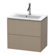 Duravit Meuble sous lavabo Compact L-Cube 62x39,1 cm, blanc, 2 tiroirs, suspendu-1