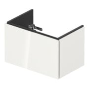 Duravit Meuble sous lavabo Compact L-Cube 62x39,1 cm, blanc brillant, 1 tiroir, suspendu-5