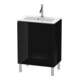 Duravit Meuble sous lavabo Compact L-Cube 62x39,1 cm, blanc brillant, 2 tiroirs, sur pied-1