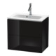 Duravit Meuble sous-lavabo Compact L-Cube 62x39,1 cm, blanc brillant, 2 tiroirs, suspendu-1